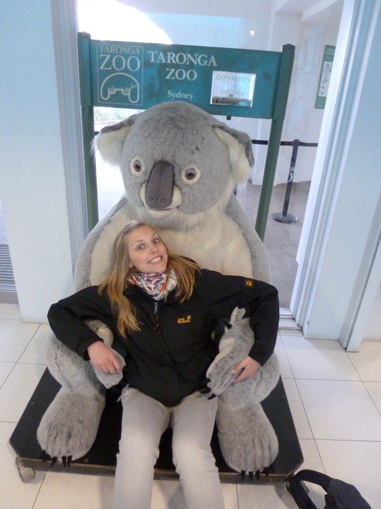 Christina mit dem ultimativen Koala